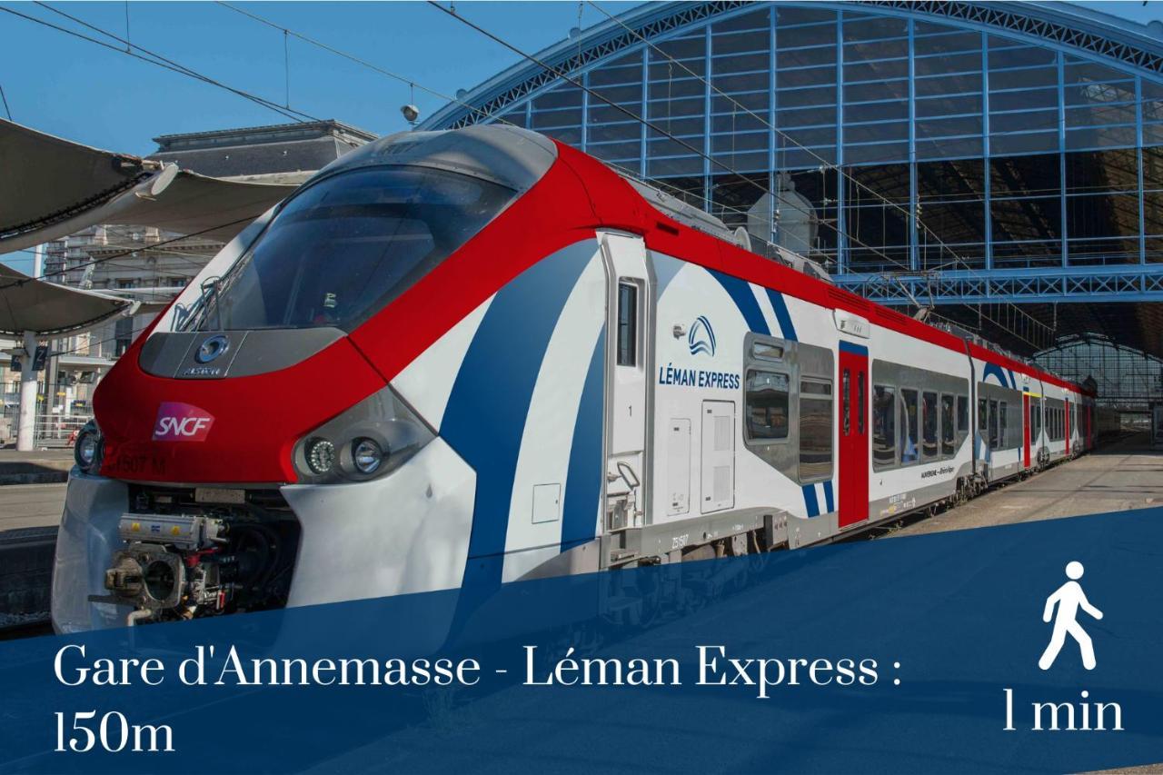 آنماس Homey Lotus Centre / Proche Gare Avec Acces A Geneve المظهر الخارجي الصورة
