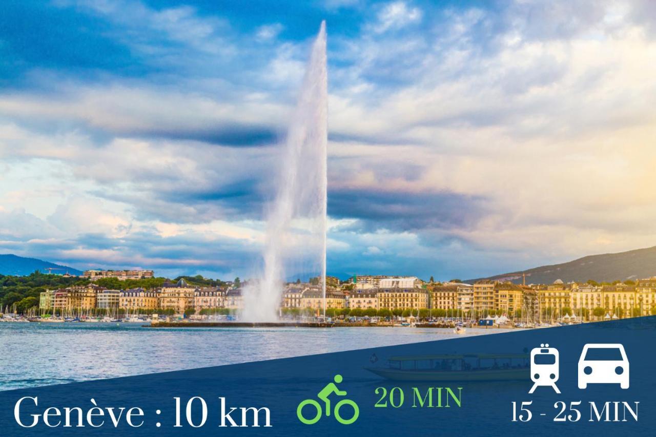 آنماس Homey Lotus Centre / Proche Gare Avec Acces A Geneve المظهر الخارجي الصورة